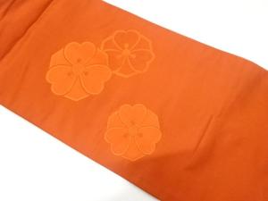 剣片喰紋織り出し　名古屋帯